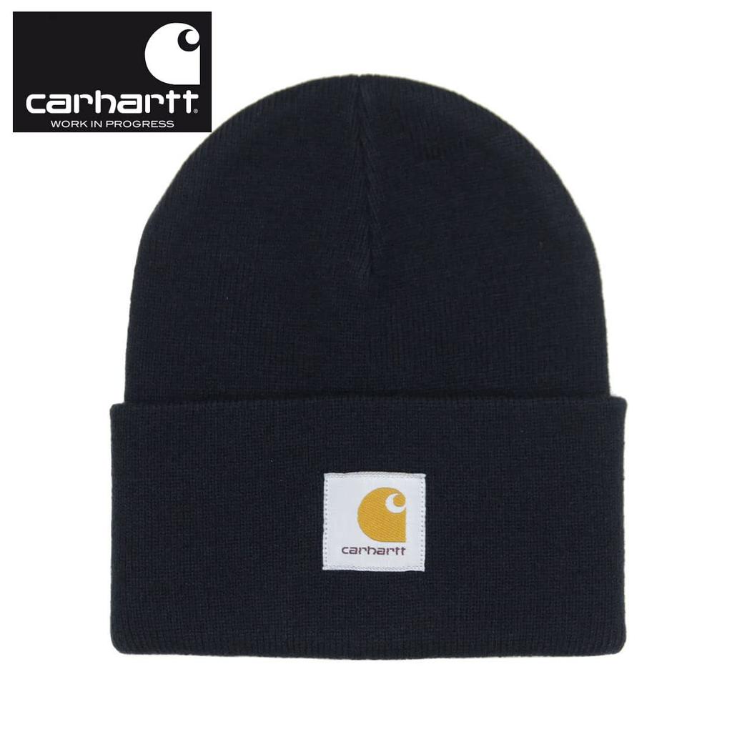 carhartt WIP ACRYLIC WATCH Knit Watch Perfect for and Matching I020222 HAT, Cap, Beanie, Cap, Dance, Casual, Sports, Outfits, (FREE, DARK-NAVY)