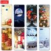 Силиконовый чехол для телефона для Huawei Honor 10 V10 3c 4C 5c 5x 4A 6A 6C pro 6X 7X 6 7 8 9 LITE чехол Новый год с Рождеством