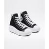 Converse Chuck Taylor All Star Move Black 568497c Chuck Taylor All Star Move Canvas Color Black 568497c