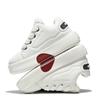 Mobei Men's Trendy Mandarin Duck Casual Sports Shoes - Fashionable White Cowhide with Versatile Soft Sole.