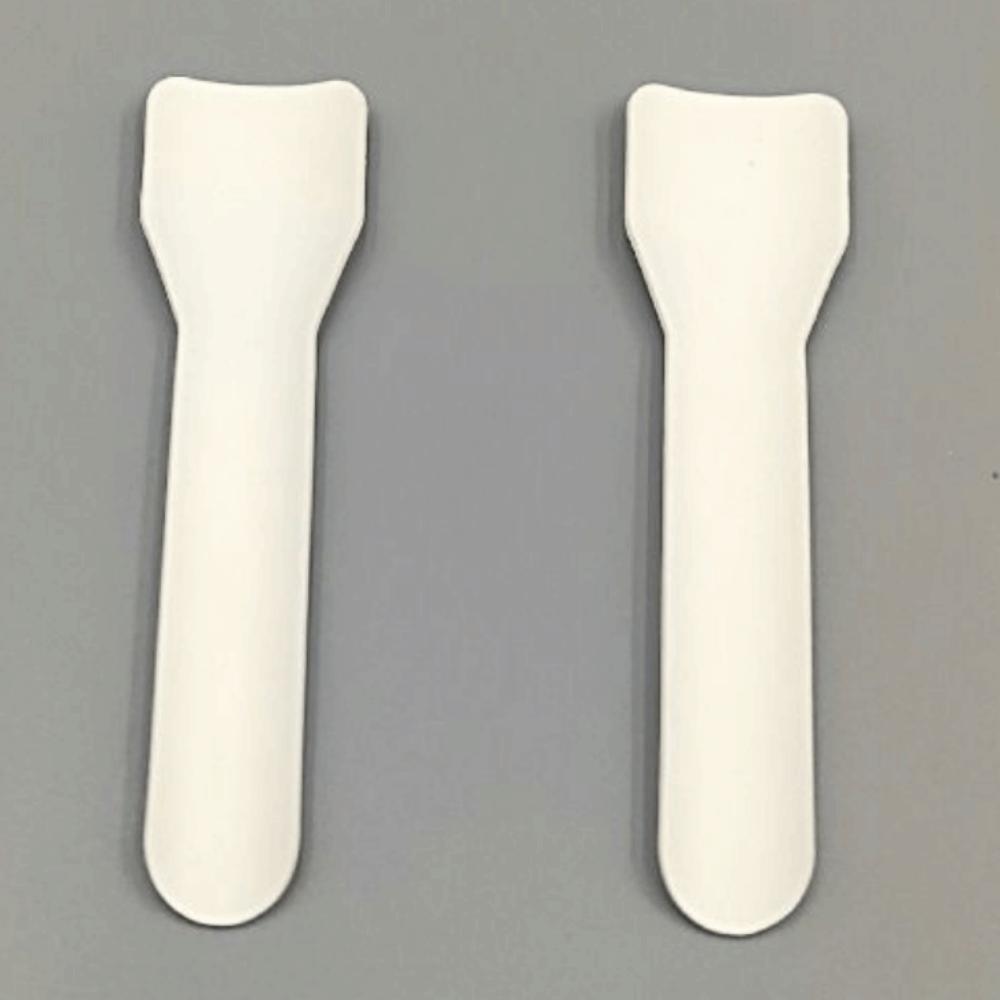 100Pcs Individual Packing Disposable Spoon Fork Eco-Friendly Dessert Cake Scoop Household