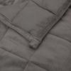 VidaXL Weighted Blanket Grey 155x220 Cm 7 Kg Fabric 350776
