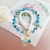 Imitation Pearl Sea Star Pendant Necklace Handmade Bohemian Shell Beads Necklace  Women's