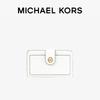 Кожаный кошелек KORS с принтом логотипа