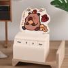 Plastic Rotary Calendar Cartoon Countdown Calendar Kawaii Calendar Display Wheel  For Home Office