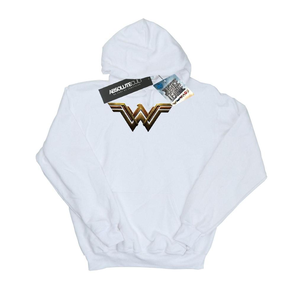 DC Comics Womens/Ladies Justice League Movie Wonder Woman Emblem Hoodie
