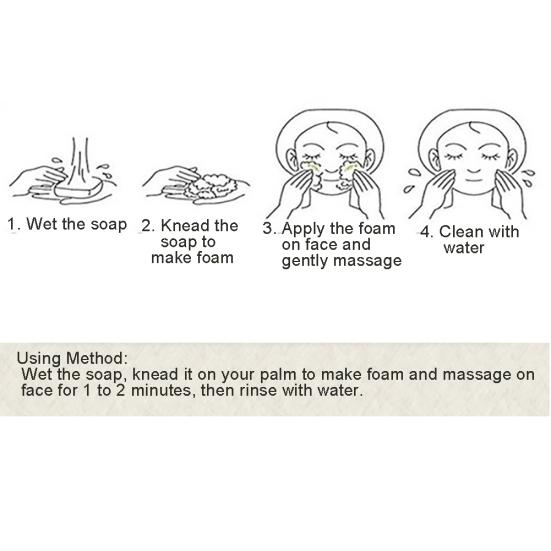 65 г Насыщенная пена ручной работы увлажняющее мыло для купания и очищения кожи рук с рисовым молоком