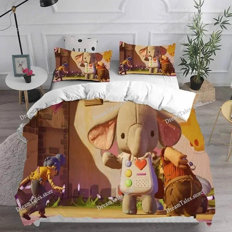 Fashion Game It Takes Two Printed Bedding Sets Comforter Quilt Bed Cover Duvet Cover Pillow Case Sets Kids Adult Size741