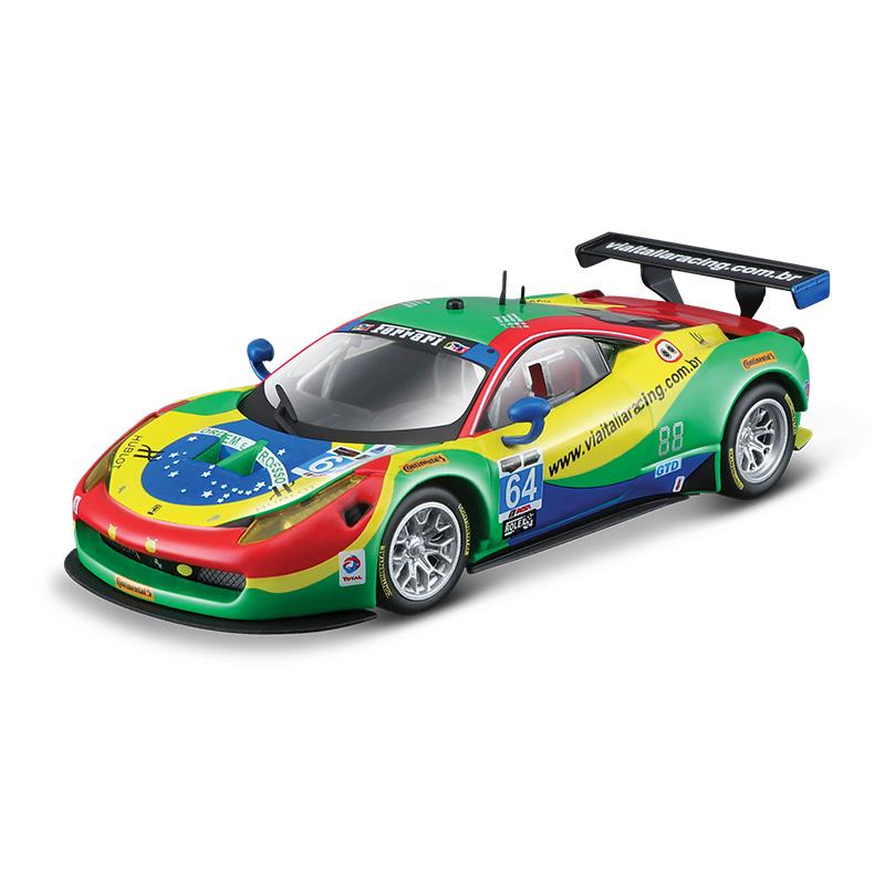 Bburago 1:43 24 HEURES DU MANS 2024 Ferrari 499P No.83 racing model simulation car model alloy car toy male collection gift