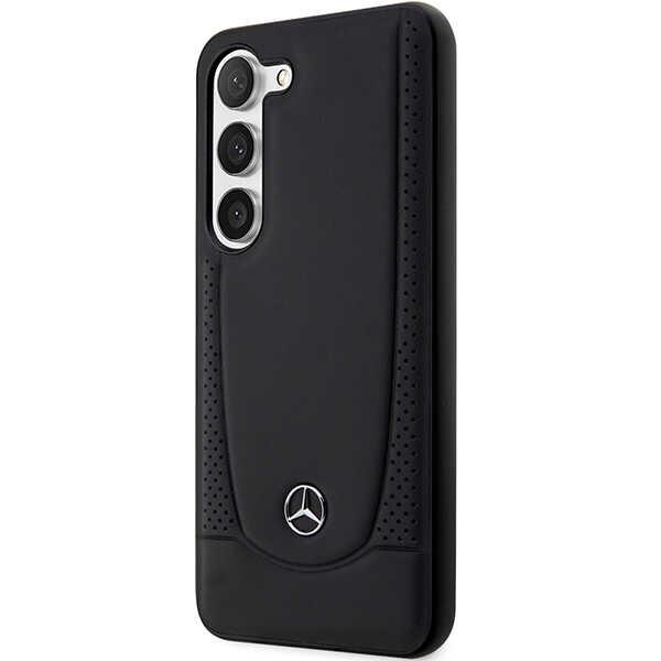 Etui do Samsung Galaxy S23 Mercedes Hardcase Skórzane Czarne