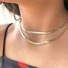 Fashion Snake Chain Necklace Women Design Senior Sense of Personality Necklace Trendy Party Jewelry Gift