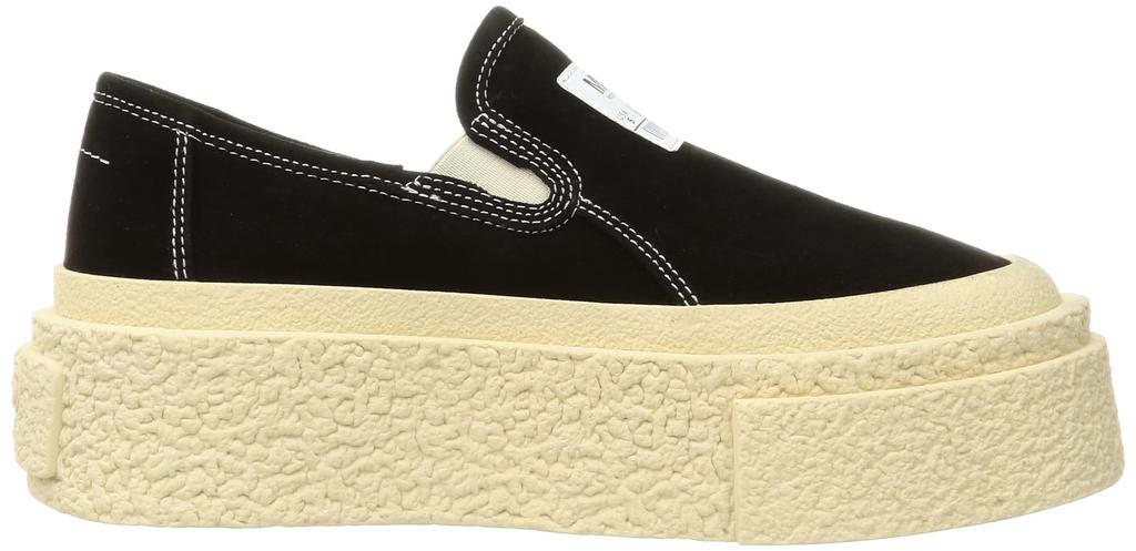 Maison S59WR0088P5246 SLIDE PLATFORM SNEAKER BLACK Cm [MMSIX Margiela] Slip-ons Women's 24.0 [Item]