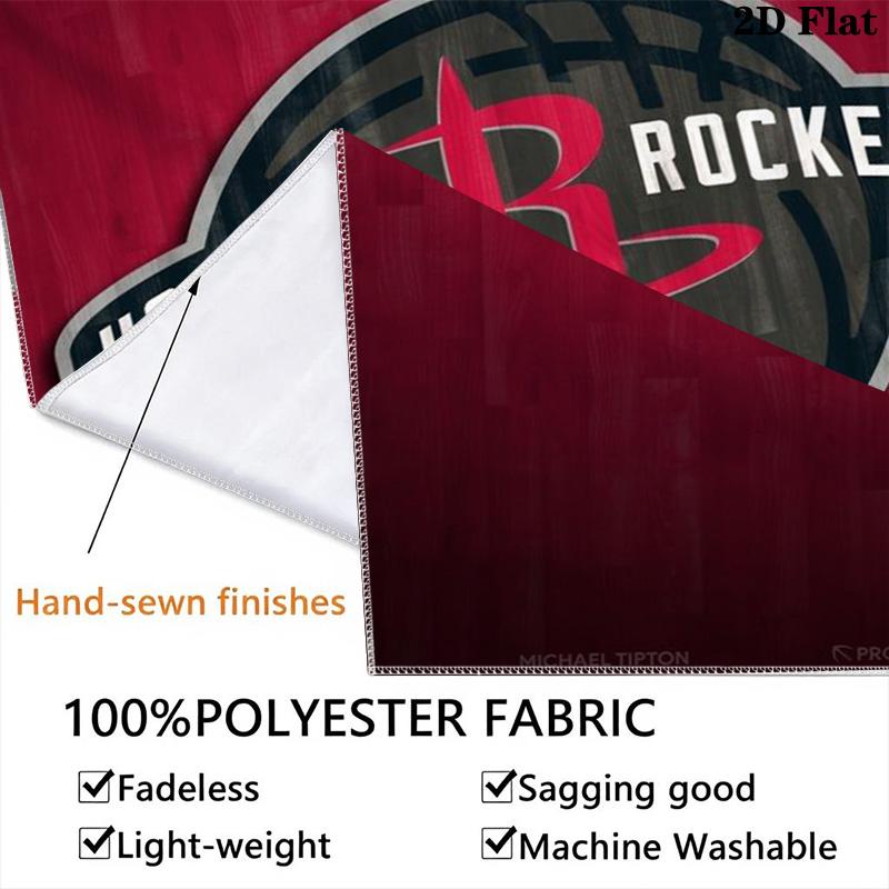 Houston Rockets Logo Art Print Bedding 1 Duvet Cover 2 Pillowcase Without Core Soft And Comfortable Bedding Set Duvet Cover And Pillowcase