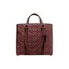 New Hudson Fabric Tote Bag, Shopping Bag, Shoulder Bag, Handbag Tubas Men's Burgundy CH827-B4WN