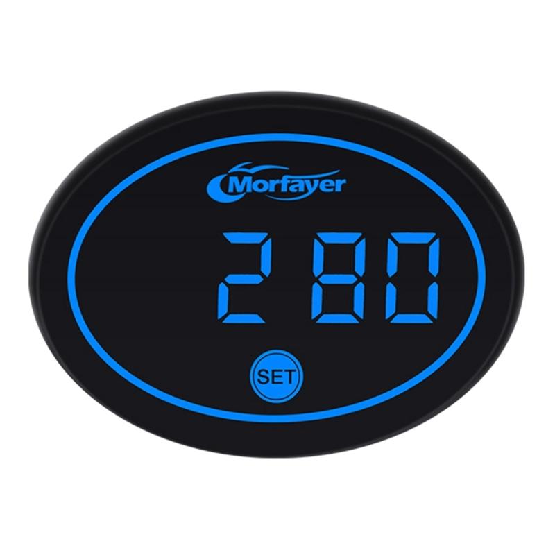 Универсальный мотоциклетный электронный вольтметр светодиодные часы цифровой дисплей панель измеритель