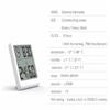 Upgrade Xiaomi Youpin Digital LCD Indoor Convenient Temperature Sensor Humidity Meter Clock Thermometer Hygrometer Gauge