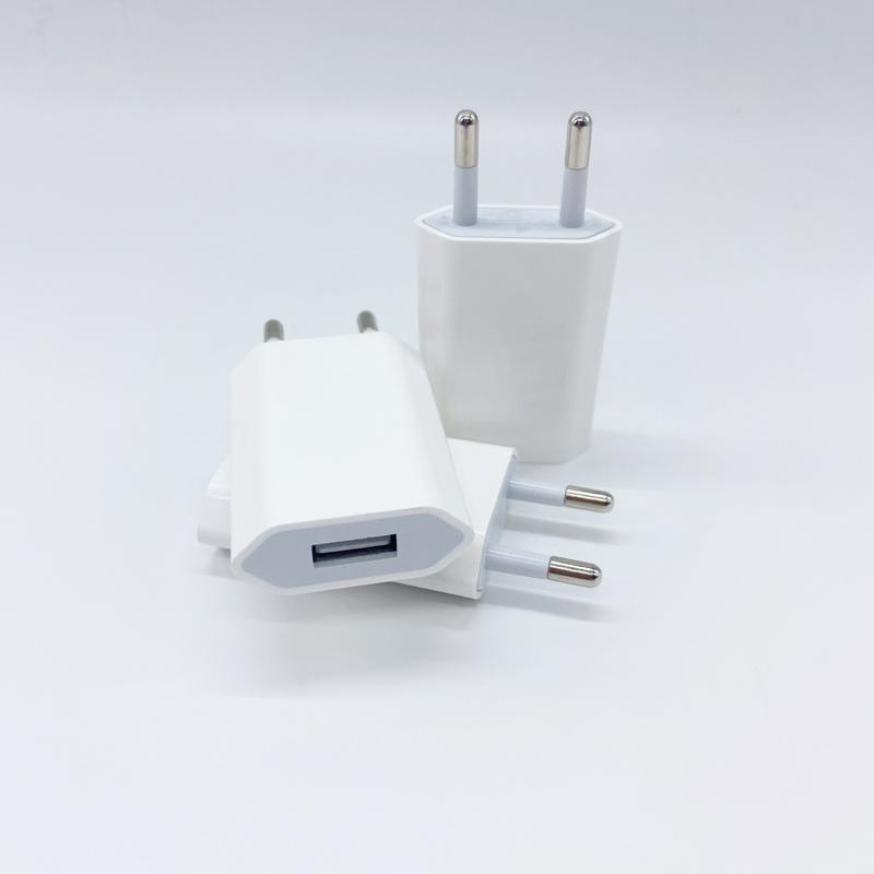 USB-зарядное устройство, дорожный сетевой адаптер для Apple iPhone 12 11 Pro XS Max XR X SE 8 7 6 6S Plus 5 5s se 4, зарядное устройство с вилкой ЕС 5 В 1 А