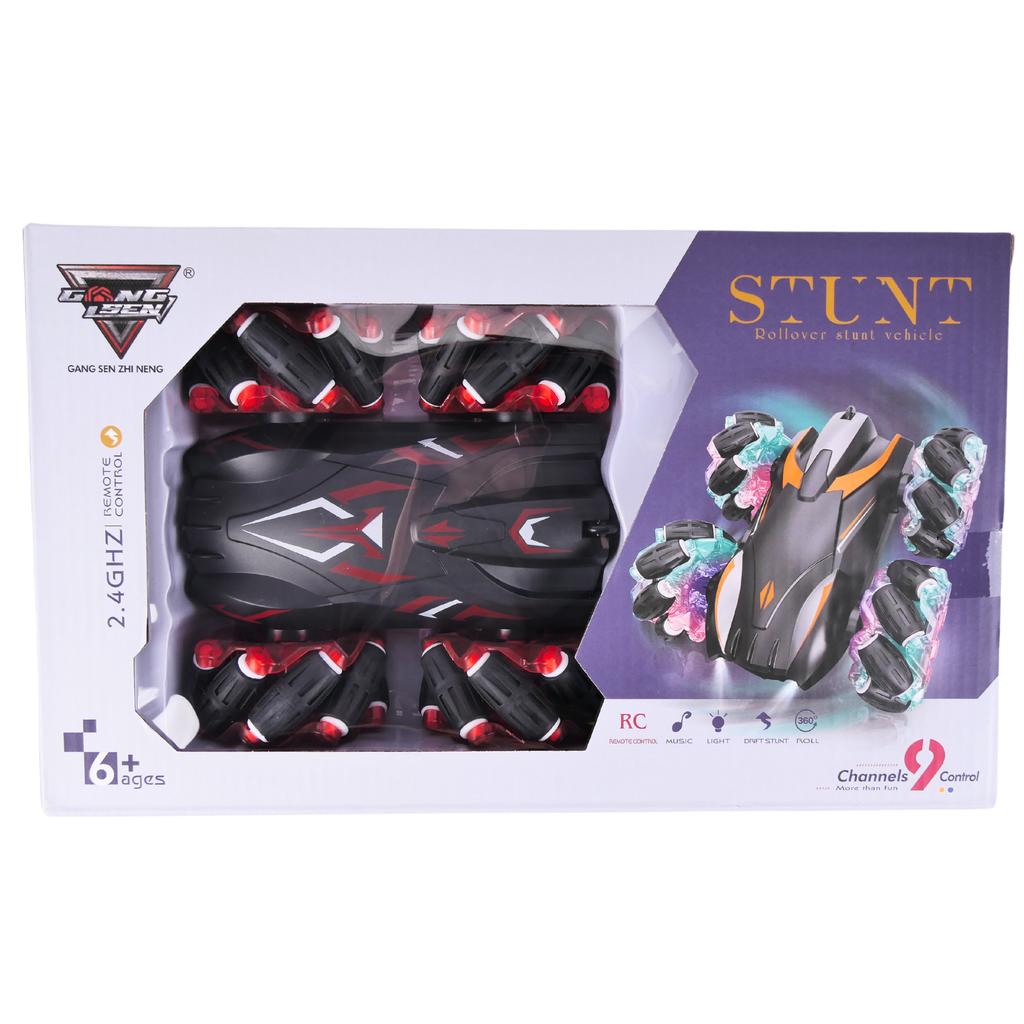 Samochód Auto Pojazd Zdalnie Sterowany Na Pilot Rc Usb Led Dźwięk  360*