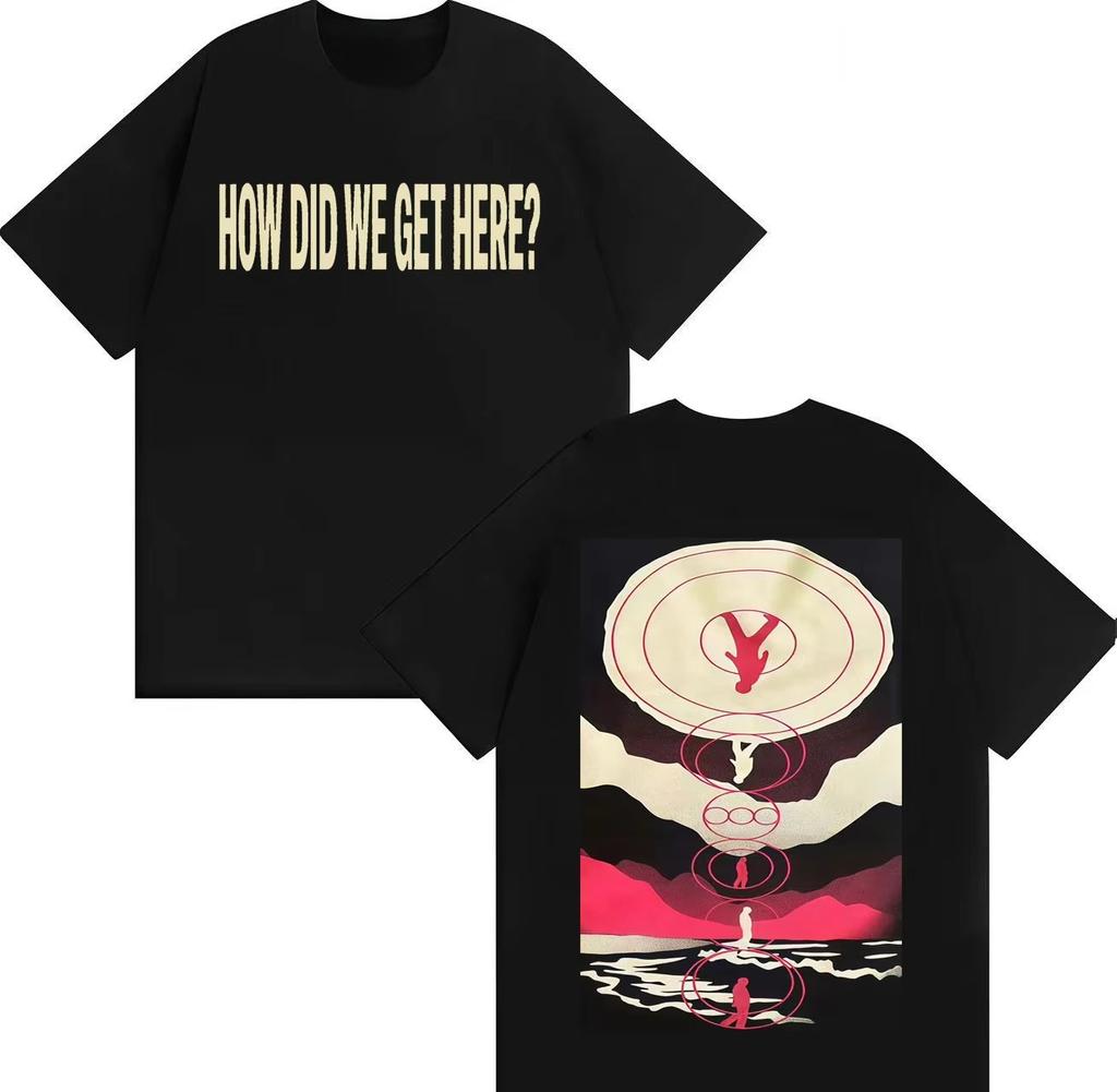 How Did I Get Here TShirt Singer Louis Tomlinson Hip Hop Album Print Mens High Quality Cotton Tee Comfortable Short Sleeve Top