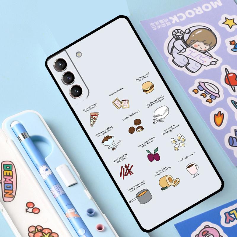 Чехол для девочек Гилмор для Samsung Galaxy S23 S21 FE S20 FE S22 Plus Note 20 Ultra Note 10 S8 S9 S10 Plus