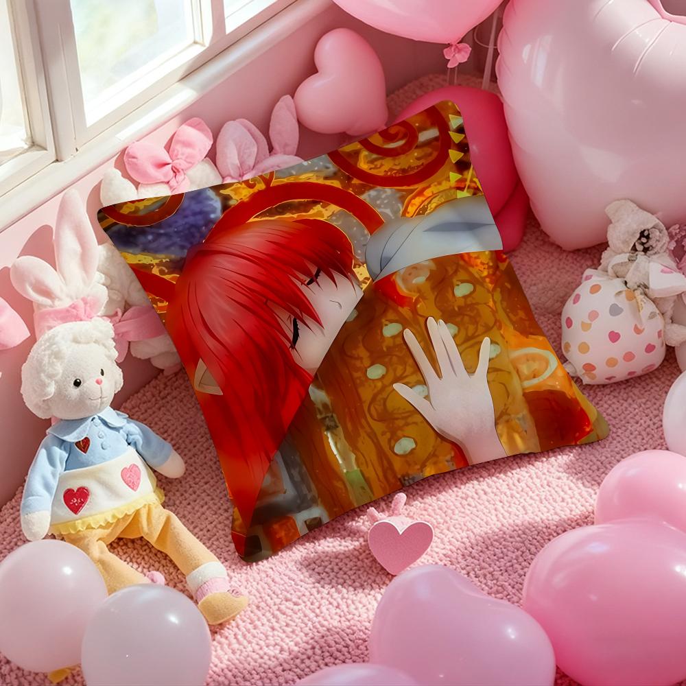 Аниме E-Elfen L-Lied Наволочка с принтом узора для дивана в гостиной и декора спальни