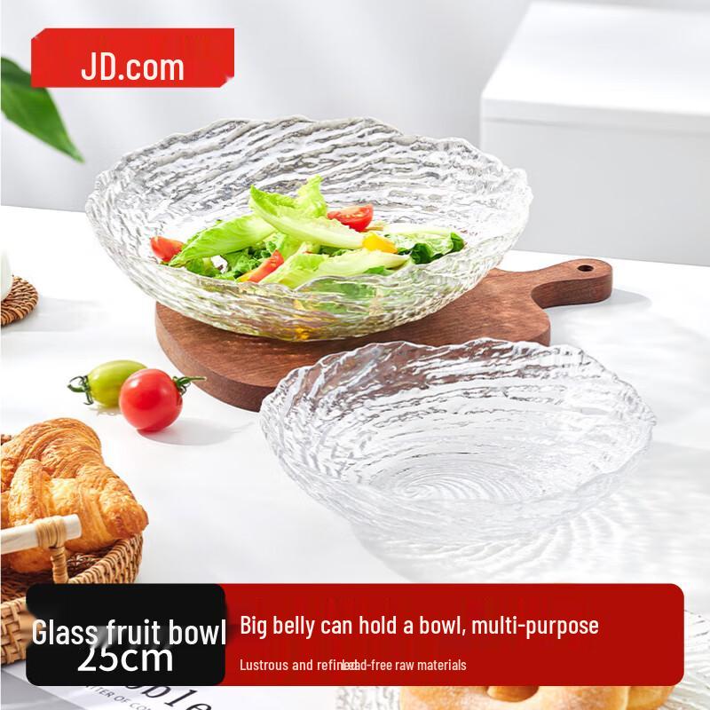 Стеклянные тарелки для фруктов и закусок Jingdong