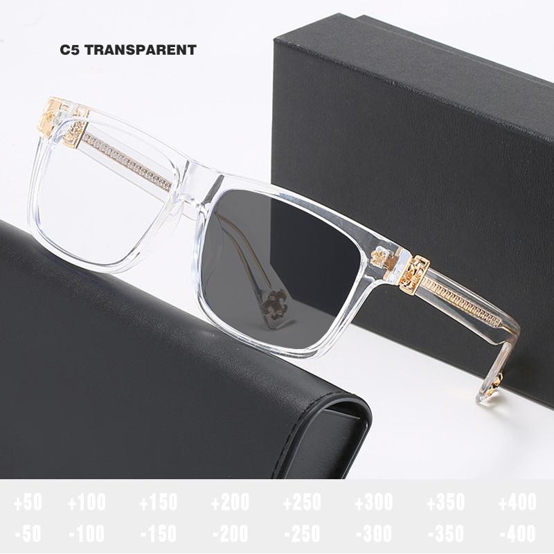 Очки для мужчин Tr90 Оправа для чтения для женщин Дизайнерские очки Ins Hot Style Cross Очки с линзами для близорукости для женщин