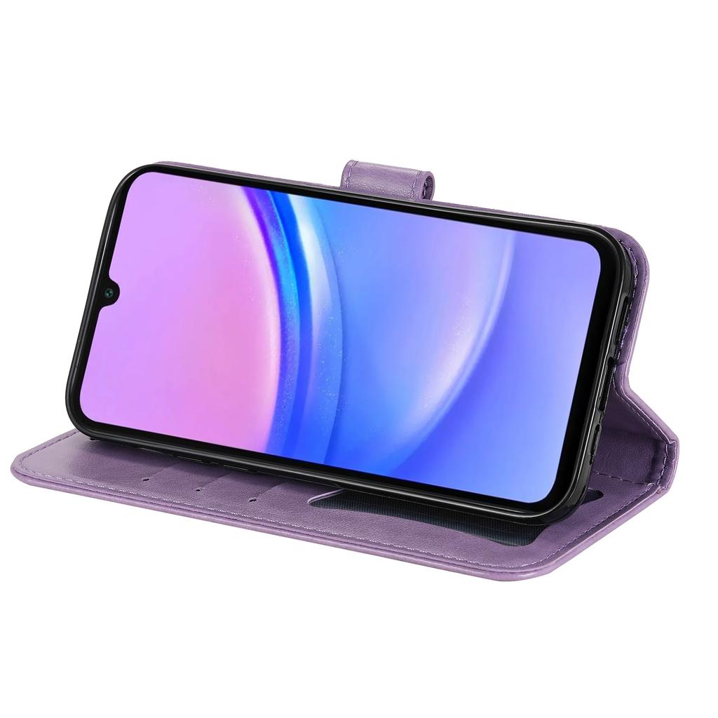 Чехол для Samsung Galaxy A17/A26 5G/A16 5G/A16 4G с цветочным узором, кошелек-подставка из искусственной кожи, чехол для телефона