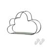 Cloud Shape Wall Shelf Rack Storage Organizer Hanging Decorative Home Decorations