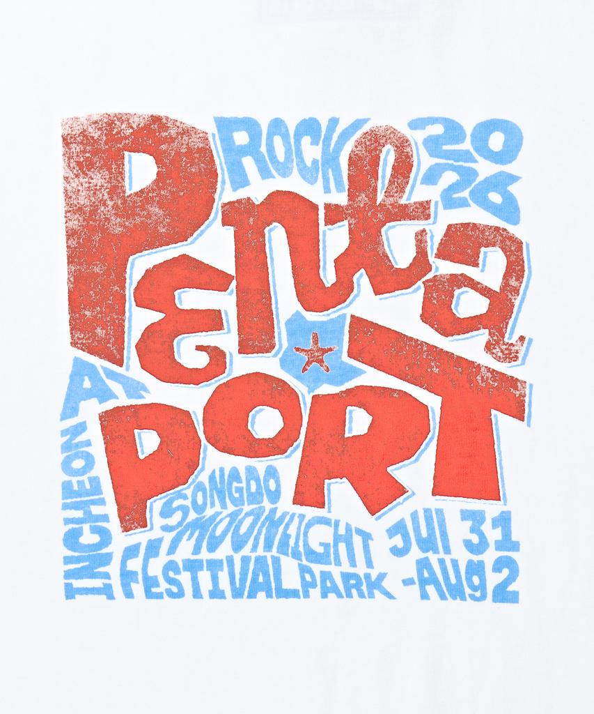 DISCUS ATHLETIC 2026 Футболка Pentaport Typo Белая