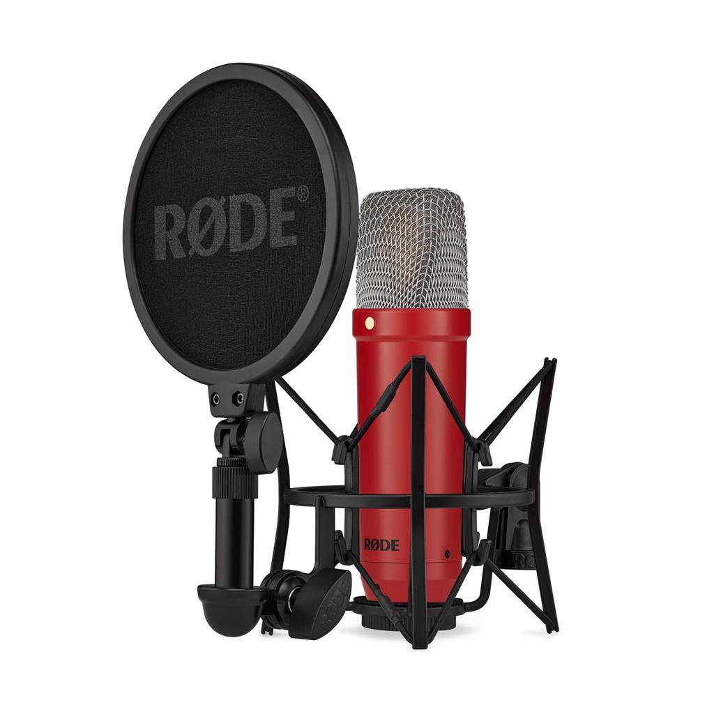 RODE Microphones NT1 Signature Series Студийный конденсаторный микрофон Красный, (NT1SIGNATURERED)