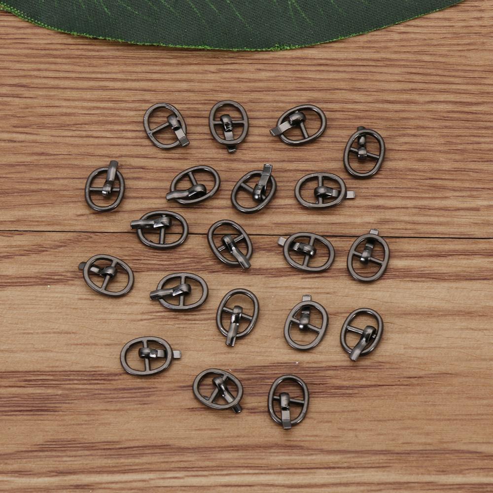 4 цвета Мини Ультра-маленькие Пряжки для кукол своими руками Ремни Пуговицы Кукольные сумки Аксессуары Пряжка Tri-glide