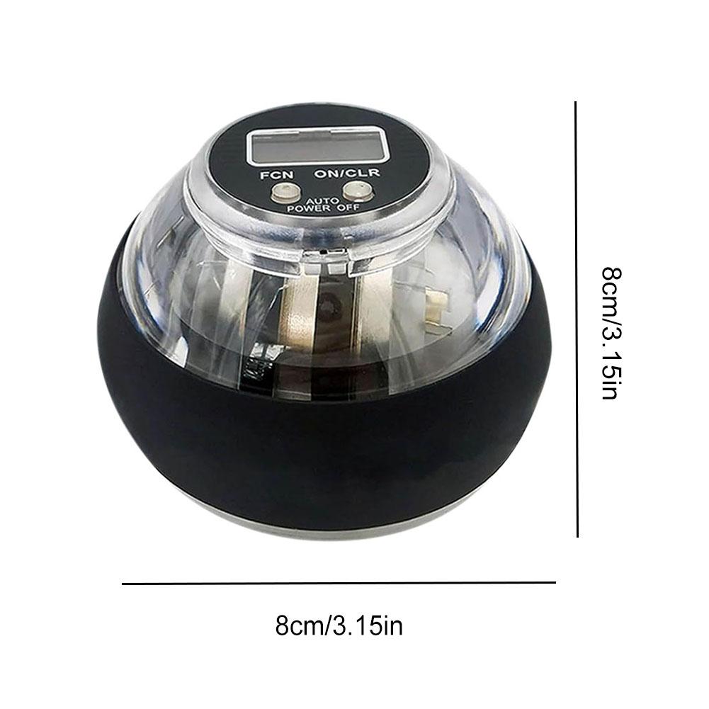 Auto Counter Gyro Ball LED Wrist Gyroscope Power Ball Grip Trainer for Forearm Gyro Wrist Exerciser Strengthen Arm Gym Workout