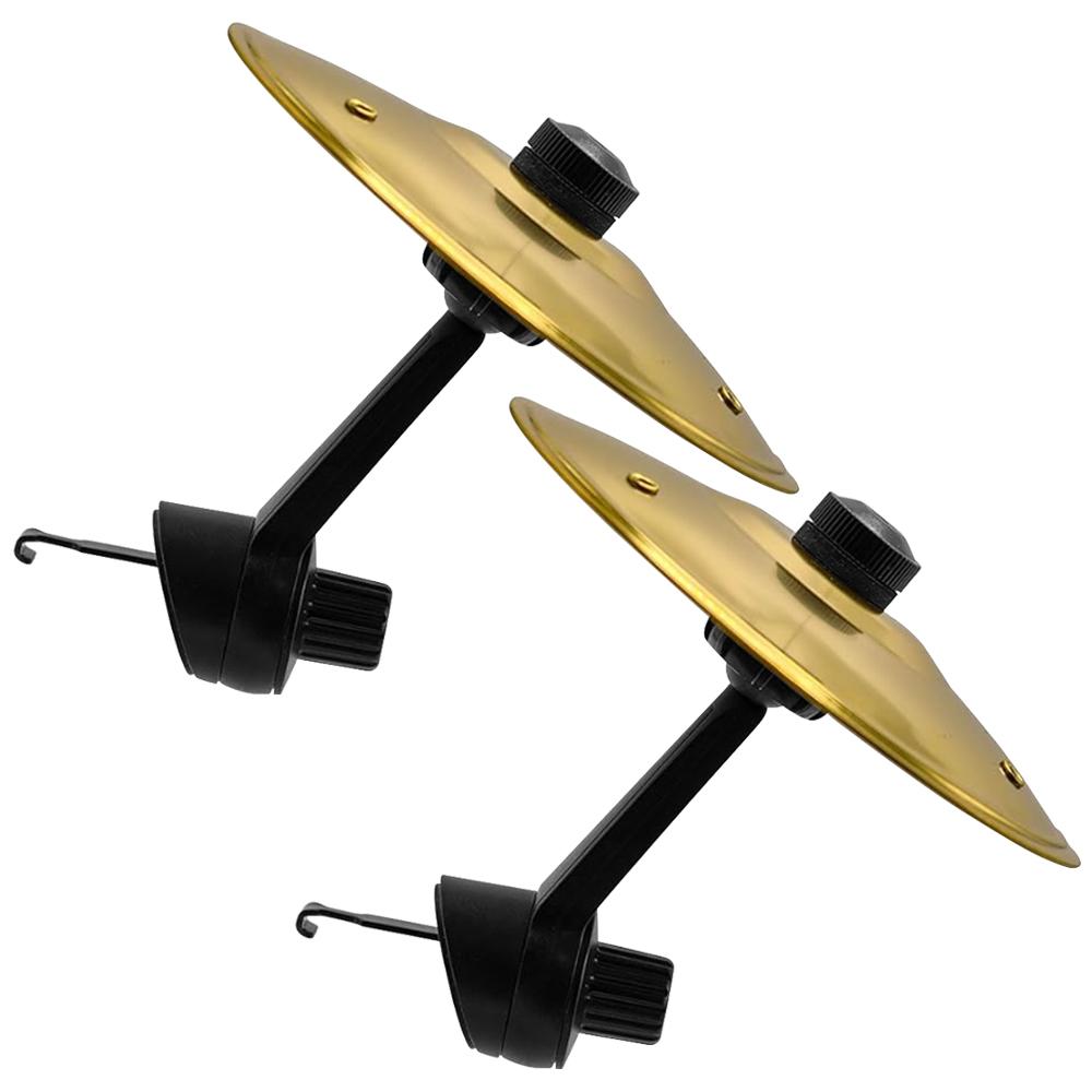 Car Crash Cymbal Air Vent Car Cymbal Mini Drum for Music Lovers Suitable for All Types of Vehicles