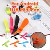 Портативный USB-вентилятор для телефона с микро-USB для сотовых телефонов Android-смартфонов