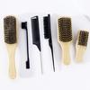 4pcs Comb Combination, Rat-Tail Comb, Double Ended Eyebrow Brush, Wooden Double-sided brush,Special for Real Hair Wigs