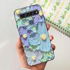 For LG K41S K 41S Case 2020 Black Silicone Cute Fashion Flower Shockproof Bumper For LGK41S LM-K410 Phone Back Cover 6.55" Funda