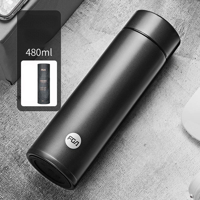 Интеллектуальный термос, 480 мл, термосы, портативный термос из нержавеющей стали, бутылка для воды, дорожная чайная кружка, офисный термос