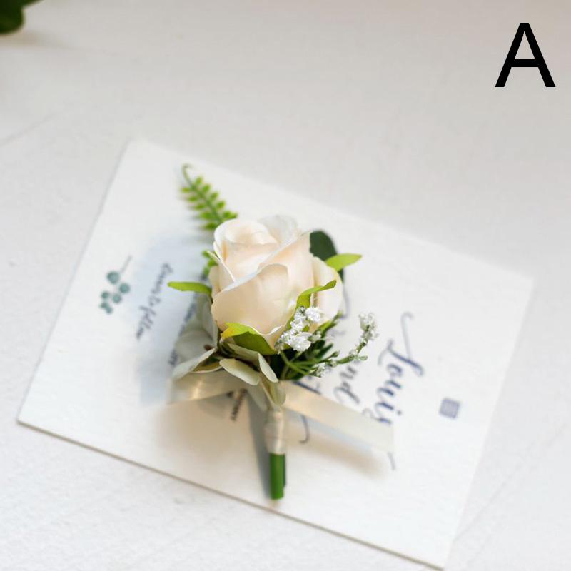 Свадебный корсаж на запястье цветок брошь браслет свадебные аксессуары для подружки невесты поставки