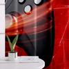 2PCS Technology Game Controller Printed Шторы, Гостиная Спальня Игровая Комната Декоративные Шторы, Настройка Узора
