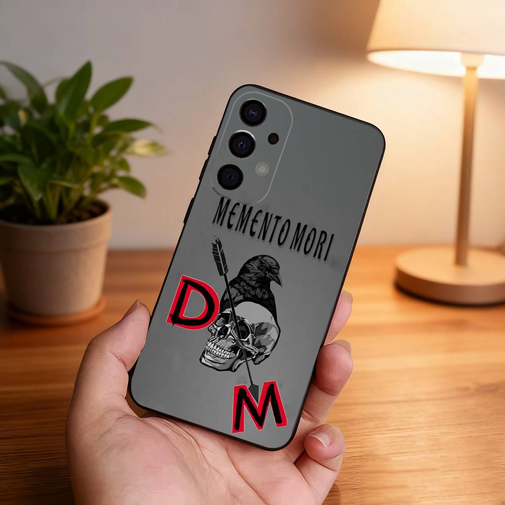 D-Depeche band M-ModeS Shockproof Phone Case For Samsung S26,S25,S24,S21,S22,S23,S30,Ultra,S20,Plus,Fe,Lite,5G Black Cover