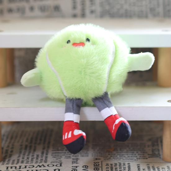 Doll Pendant Hanging Decoration Sports Theme Design Soft Plush Fabric Doll Charm Soccer Basketball Badminton Styles Doll Toy