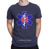 Men AMBULANCE 61 T Shirts Chicago Fire 100% Cotton Clothes Hipster Short Sleeve Crew Neck Tee Shirt Party T-Shirt
