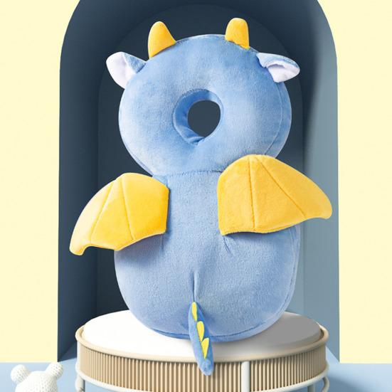 Baby Anti-fall Headrest Pillow Baby Walking Leaning Head Back Protector Cartoon Animal Shape Baby Protect Pillow Prevent Injured Safety Pad