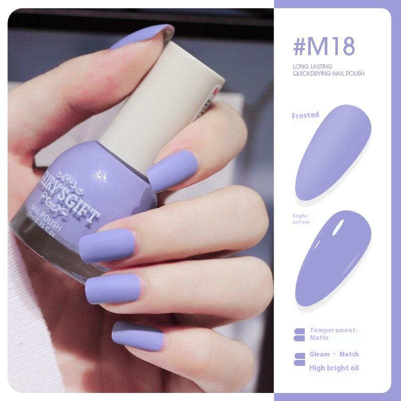 New Nail Polish Scrub No-bake Long-lasting Non-peeling Quick-drying Matte Nail Art