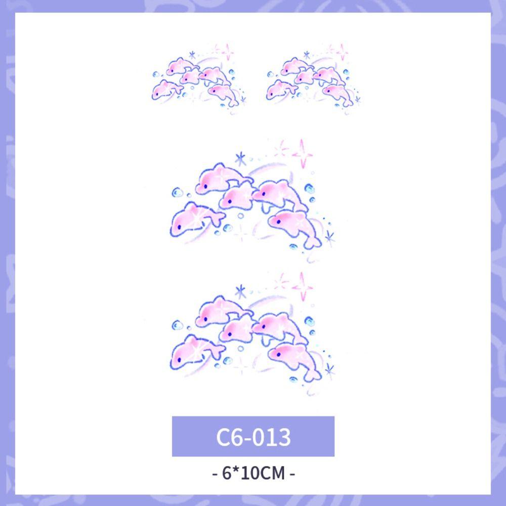 Butterfly Body Art Sticker Cloud Makeup Tattoo Decals Long-lasting Temporary Tattoo Stickers Girls