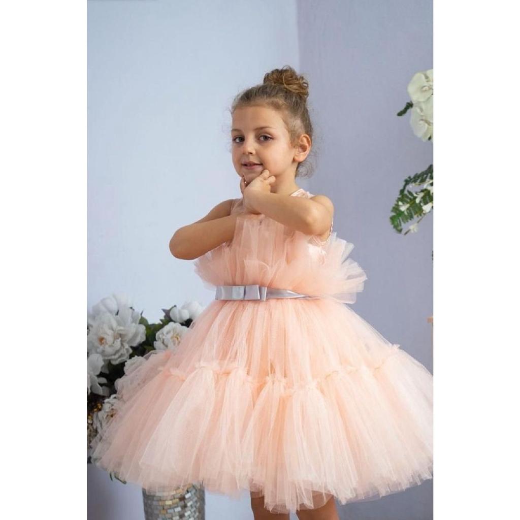 Юбка-пачка Вечернее платье Angel для девочек Mnk0581 Мятно-зеленый