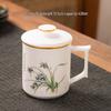 Dehua Ceramic Tea Infuser Office Cup