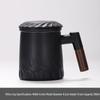 Chaxun Gradient Ceramic Mug with Lid and Infuser