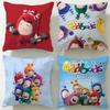 Популярный мультфильм Oddbods Наволочка Мягкая и Легко стирающаяся – Универсальная для Дивана, Кровати, Путешествий и Офиса